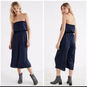 UO Strapless Culotte Jumpsuit